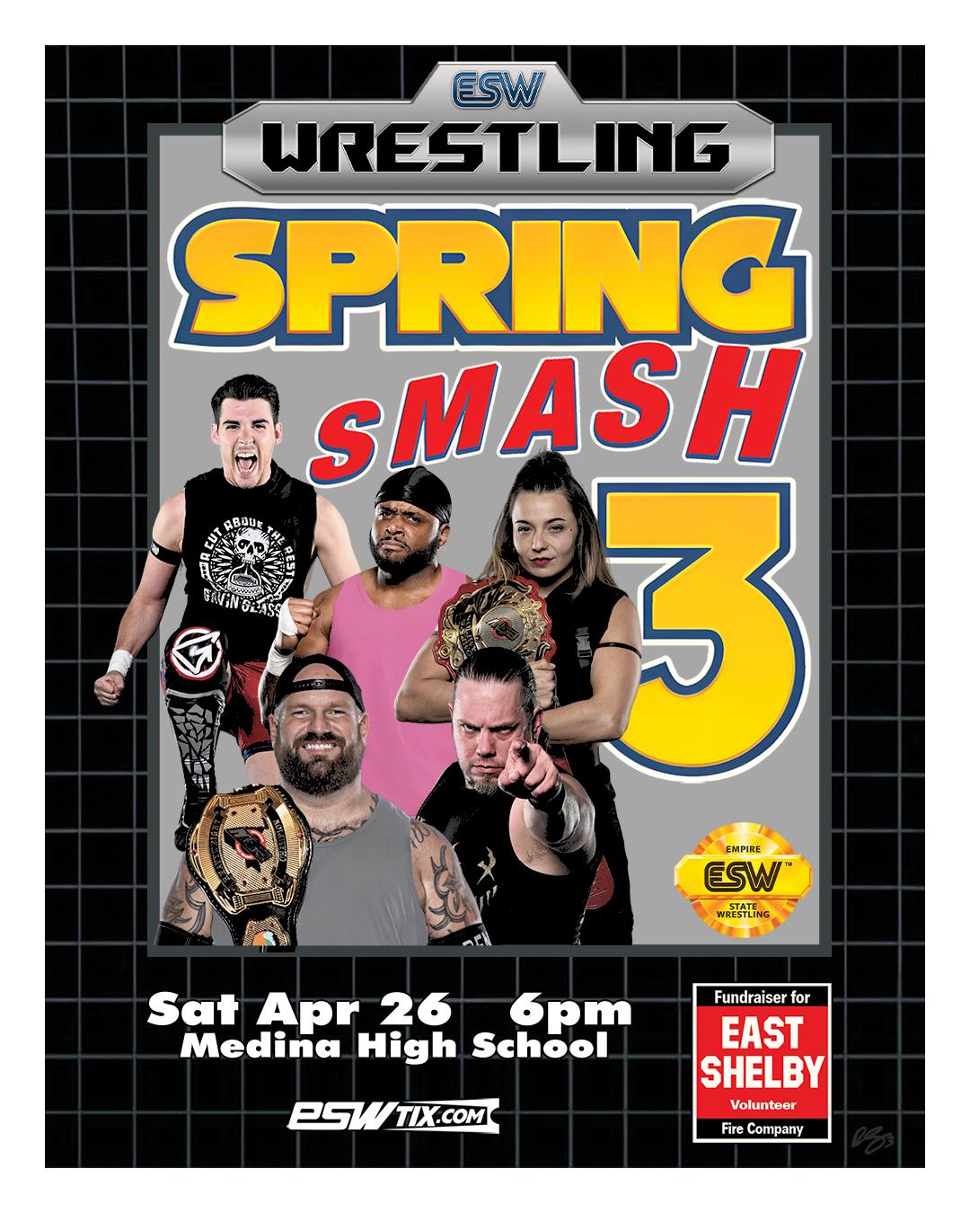 Poster for ESW Spring Smash 3